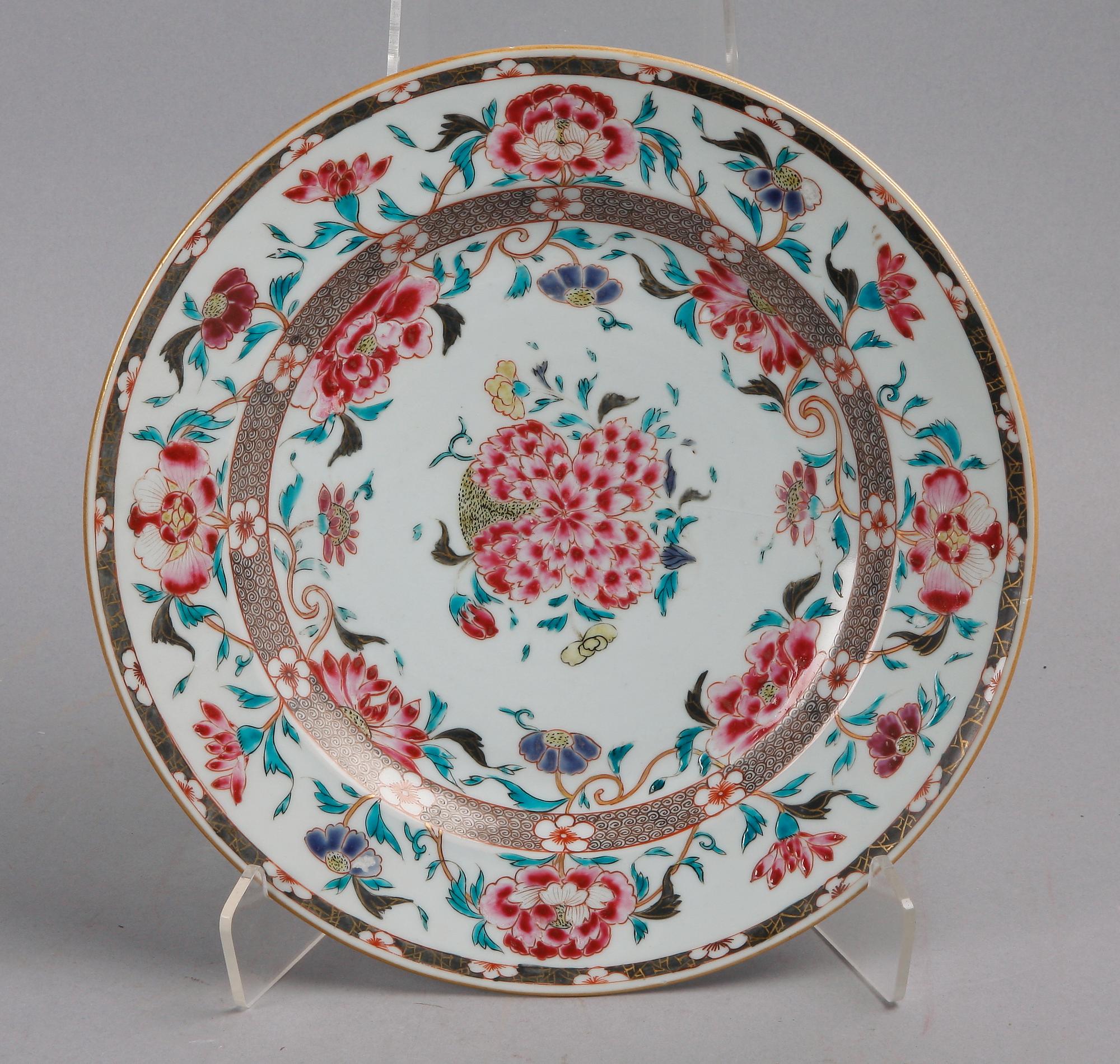 FAT, porslin, Kina, 1700-tal.