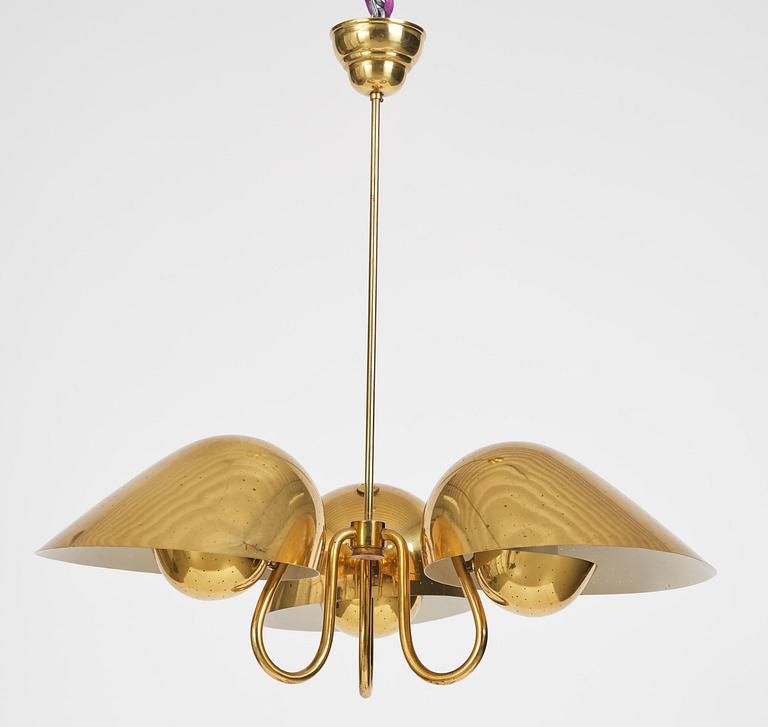 Carl-Axel Acking, a ceiling lamp, Bröderna Malmströms Metallvarufabrik, Malmö, 1940s.