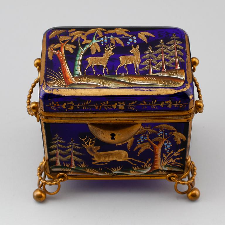 SKRIN, glas, 1800-tal.