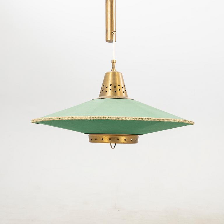 Ceiling lamp Bergbom, mid-20th century.