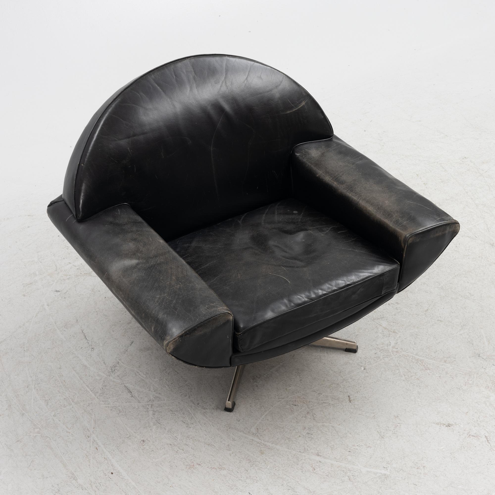 Johannes Andersen, sofa and armchair, "Capri", Trensum, 1970s.