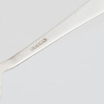 Bestickservis, 101 delar, sterlingsilver, Thailand.