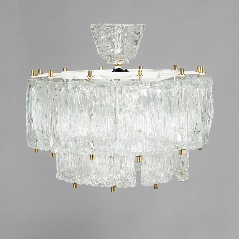 A 1960s/1970s Murano chandelier, Italy.