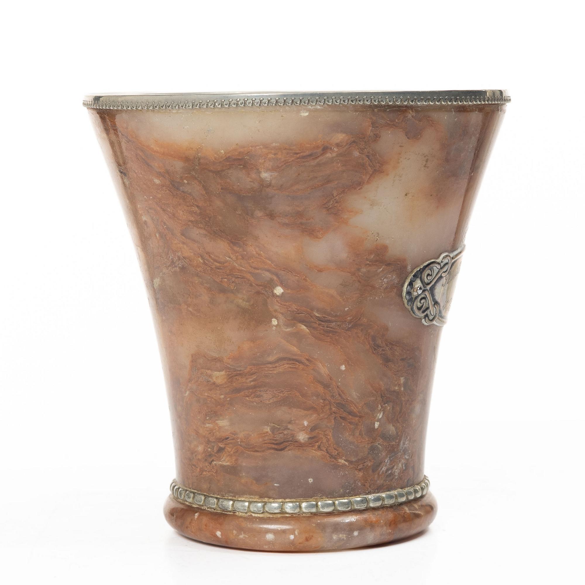 Prize cup, third place in hammer throw, 1930.