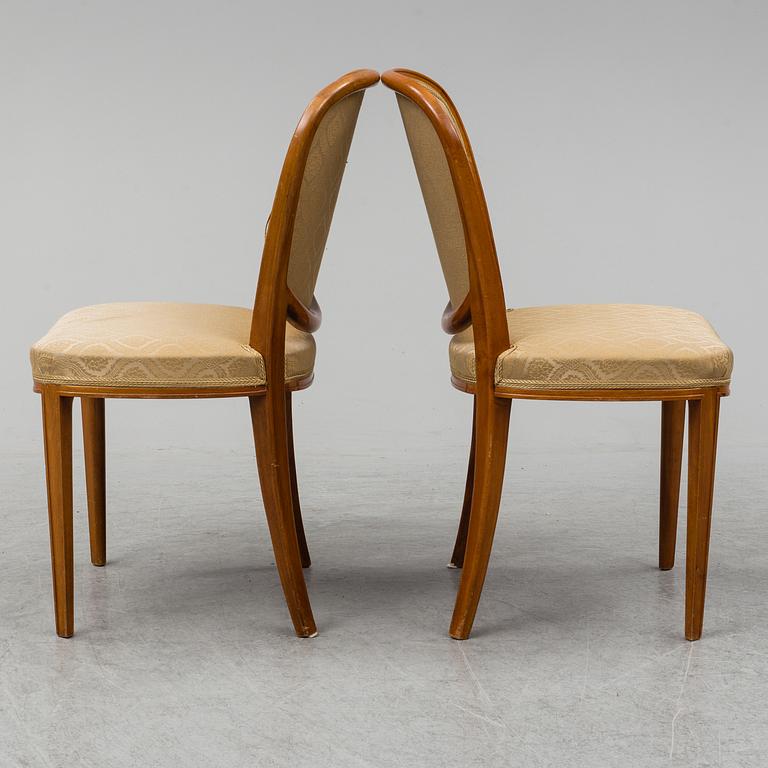MÖBLER, 6 delar, Swedish Modern, Bodafors möbelfabrik, troligen 1940-tal.