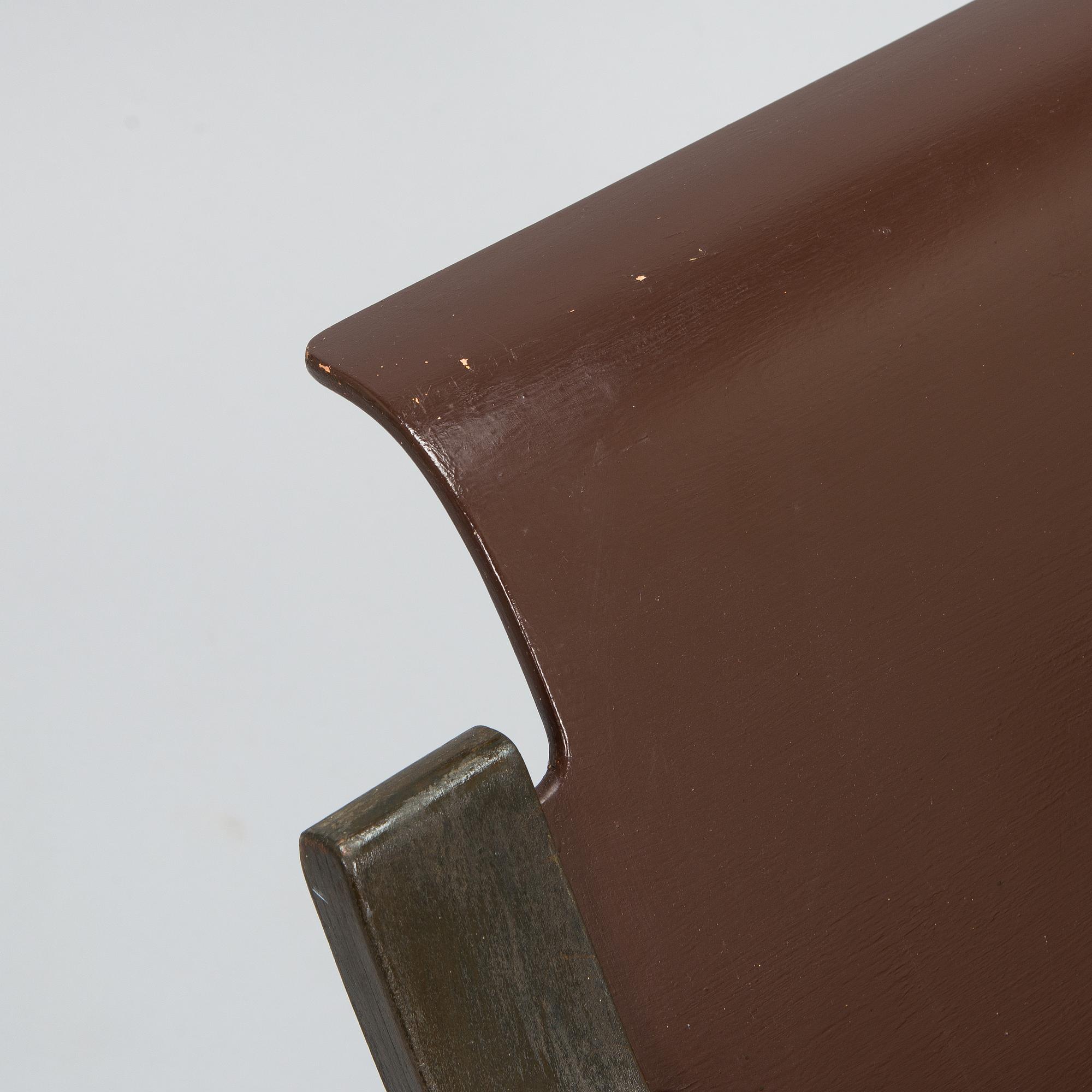 Alvar Aalto, a 1940s '31' armchair for  O.Y. Huonekalu-ja Rakennustyötehdas A.B Finland.