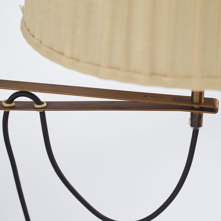 Harald Notini, a floor lamp, model '15597', Arvid Böhlmarks Lampfabrik, Sweden, 1950s.