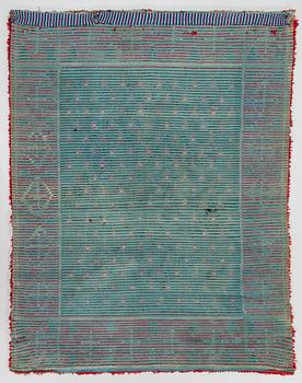 Rya, allmoge, Finland 1800-talets slut. Ca 175 x 135 cm.