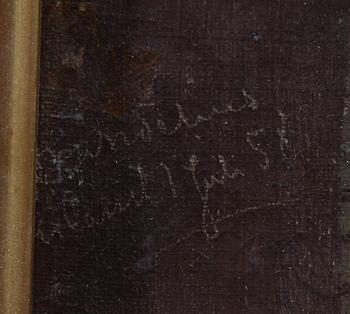 GUSTAF BRANDELIUS, olja på duk. Sign o otydl dat.