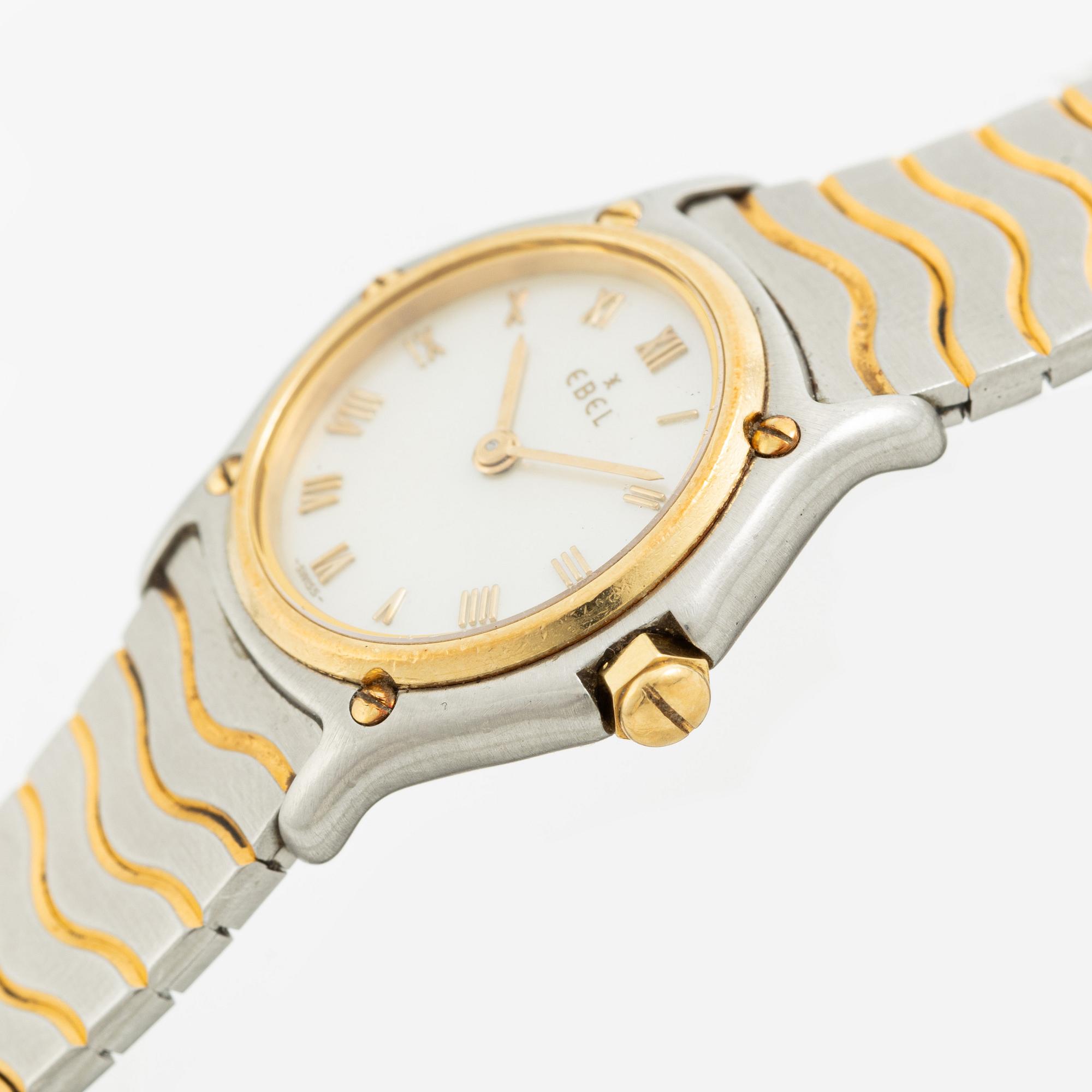 Ebel, Classic Wave, Mini, armbandsur, 24,5 mm.