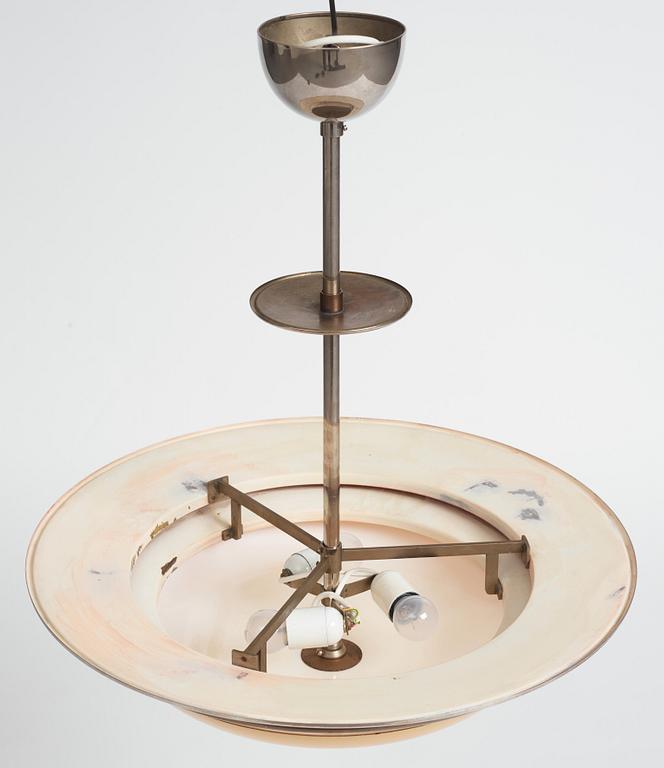 Erik Tidstrand, taklampa, modell "28805", Nordiska Kompaniet, 1930-tal.
