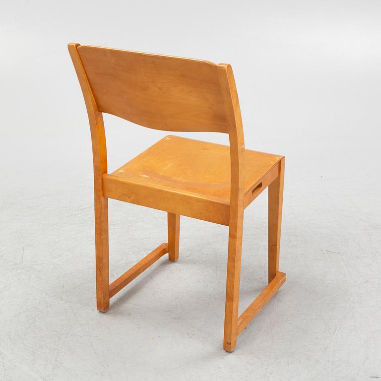 Stolar, 8 st, "Orkesterstolen", 1900-talets mitt.