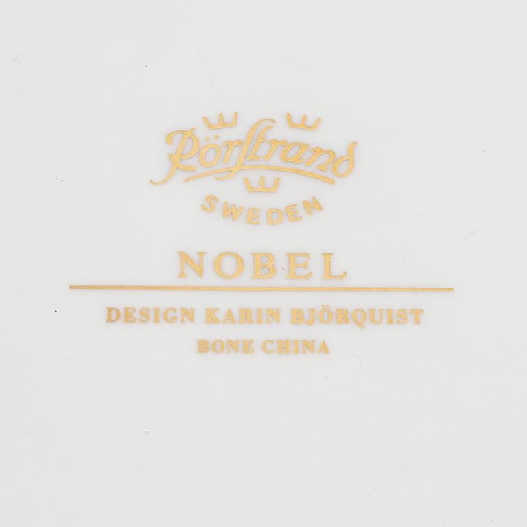 Karin Björquist, a 24-piece 'Nobel' bone china service from Rörstrand.