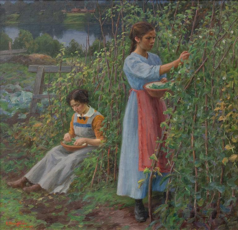 Karl Enoch Rignér, "I ärtlandet".