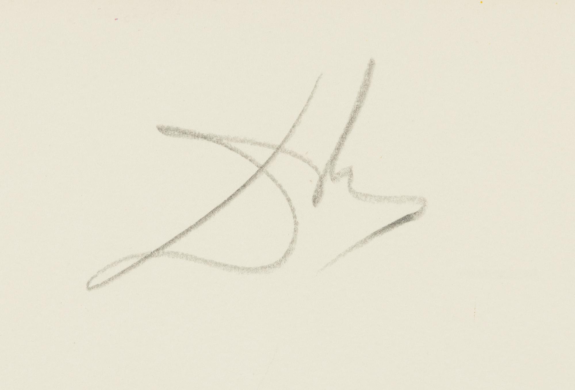 Salvador Dalí, 'Il sole (The sun)', from 'Les Vitraux'.