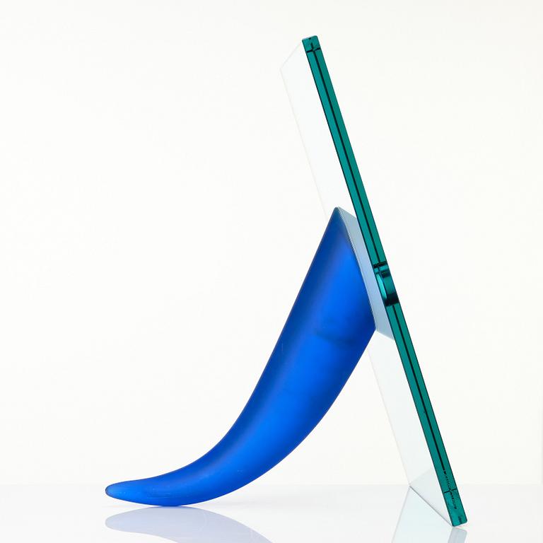 Philippe Starck, 'Petite Étrangeté Sous un Mur Vase' sculpture/vase, ed. 42/50, Daum, Nancy, France, 1980s.