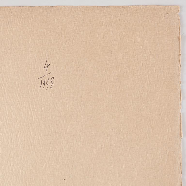 Henri Michaux, "Fond bleu pale".