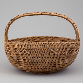 a basket from the 19th century.