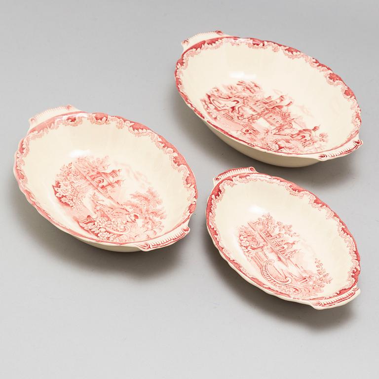 A part dinner creamware 'Bengali' service, Rörstrand, 1948-1956 (76 pieces).