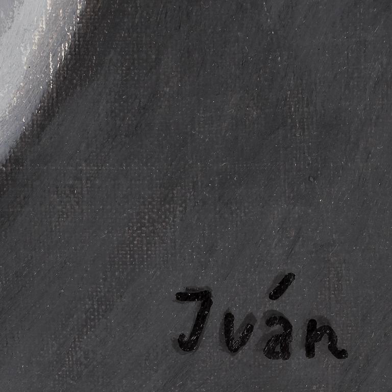 IVÁN GRÜNEWALD, olja på duk, signerad.