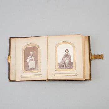 A photo album, Japan, Meiji (1868-1912).