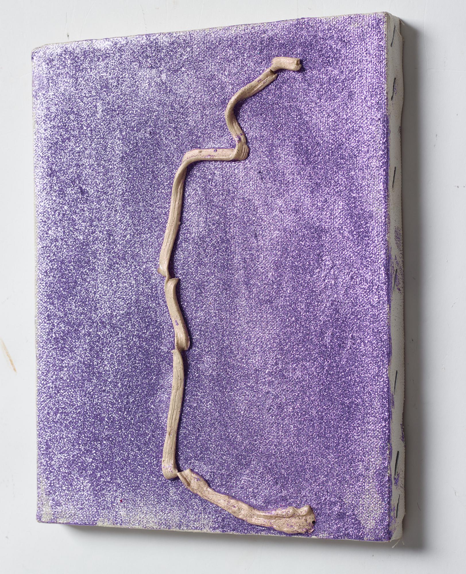 Marianna Uutinen, mixed media/collage on canvas, signed Marianna Uutinen and dated 1994 verso.