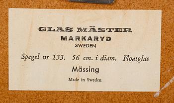 SPEGEL, Glasmäster, Markaryd, 1900-talets andra hälft.