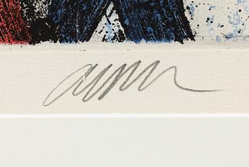 Arman (Armand Pierre Fernandez), "Les manches jaunes".