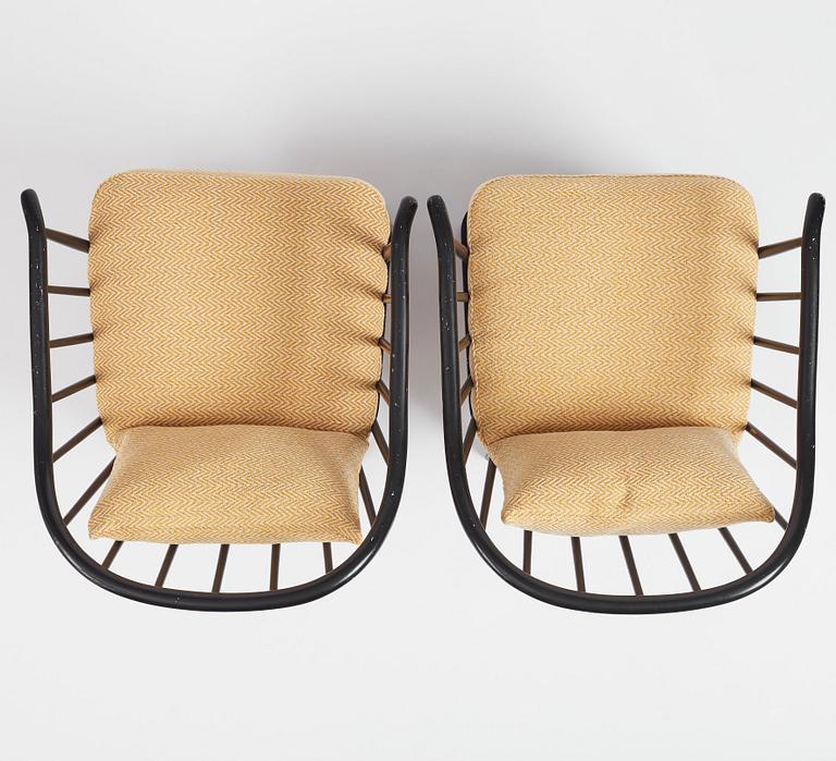 Otto Schulz, a pair of armchairs, Boet, Gothenburg 1930s-40s.