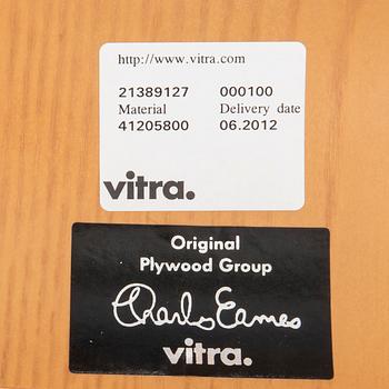A 'LCM' Plywood Group chair by Charles and Ray Eames for Vitra 2012.