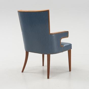 Fåtölj, Swedish Modern,  Franklins Möbler, 1950-tal.