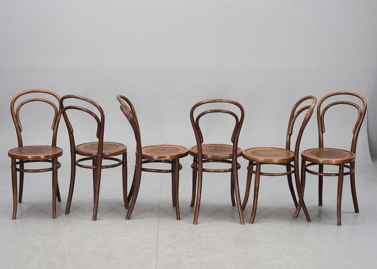 STOLAR, 6 st, Thonettyp, 1900-talets första hälft.