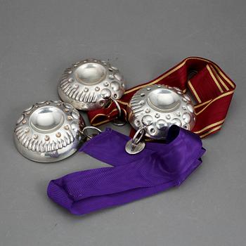 TASTE DU VIN, 3 st, silver, Frankrike. Vikt ca 194 gram.