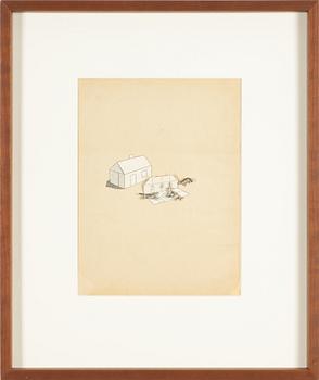 Nicole Natri, collage on paper.