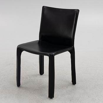 Mario Bellini, a "412 Cab" chair, Cassina, Italy, 21st century.