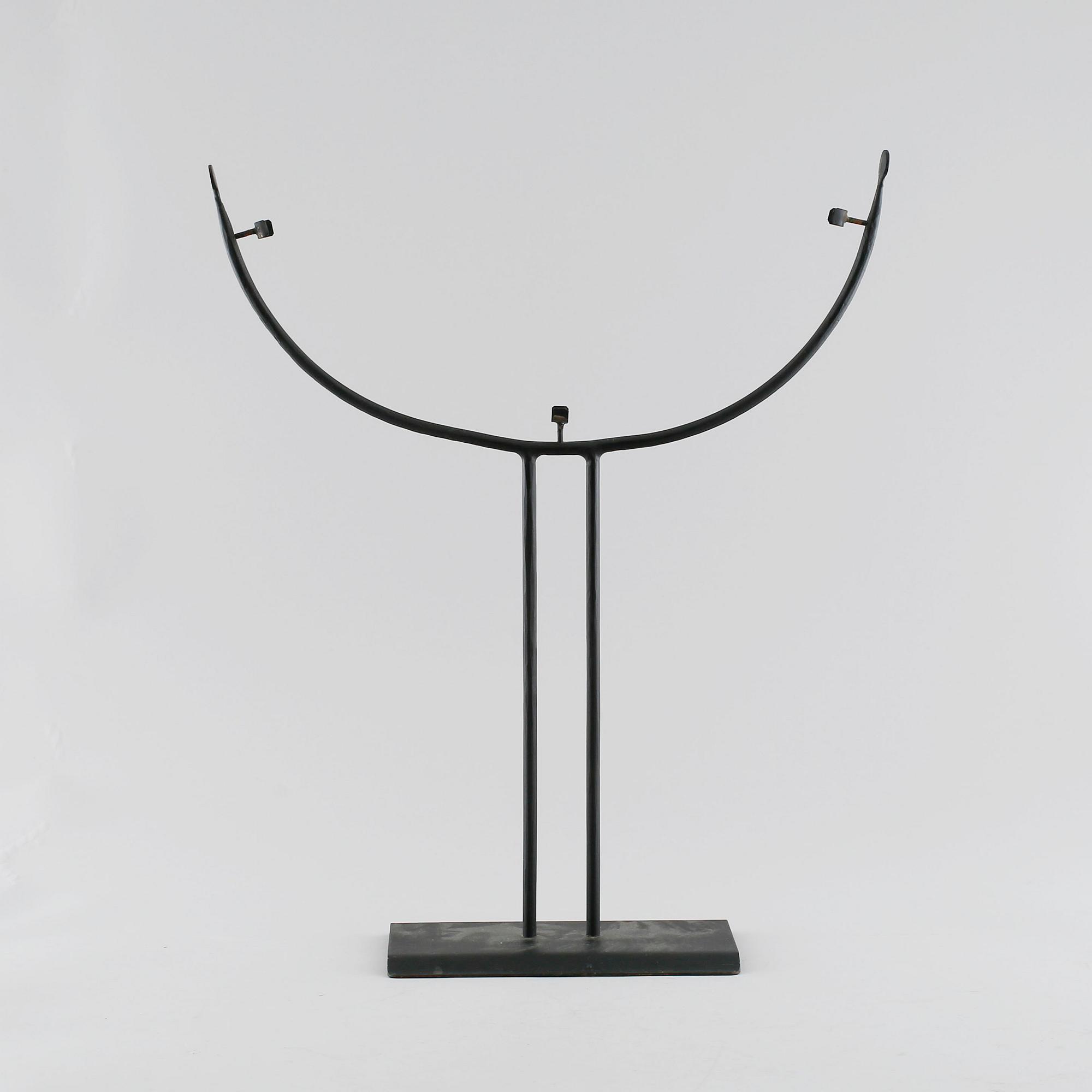 BENGT HEINTZE, a glass sculpture, signed and dated 1971.