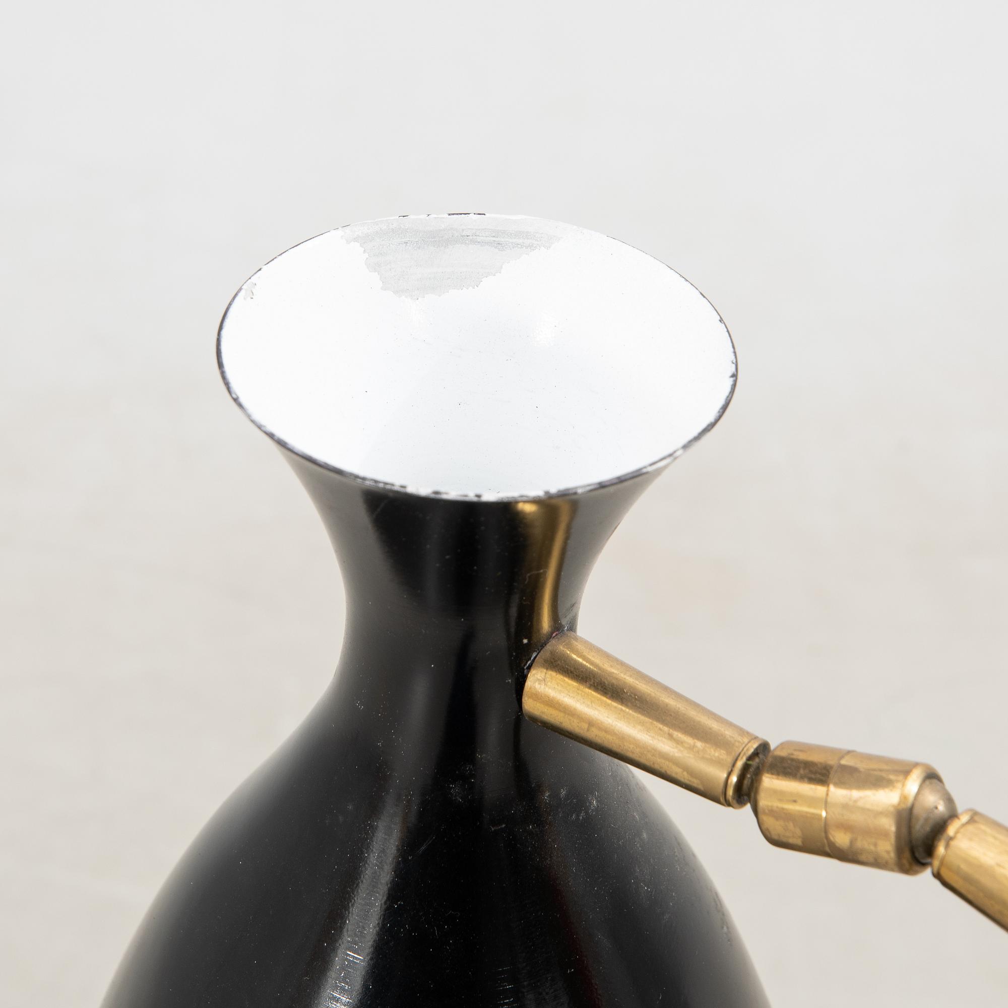 Golvlampa, 1900-talets mitt.