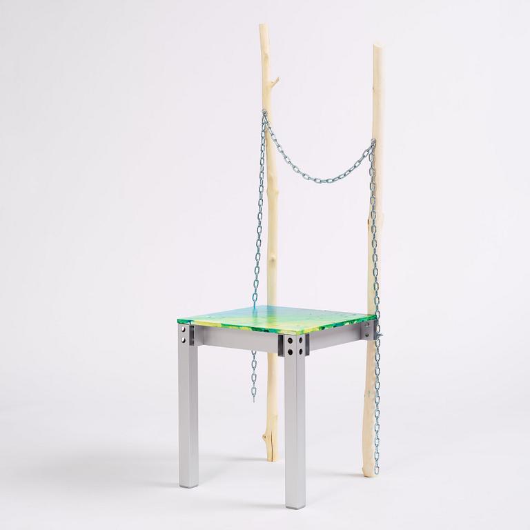 Fredrik Paulsen, a unique chair, "Chair One, FKA Branzi", JOY, 2024.