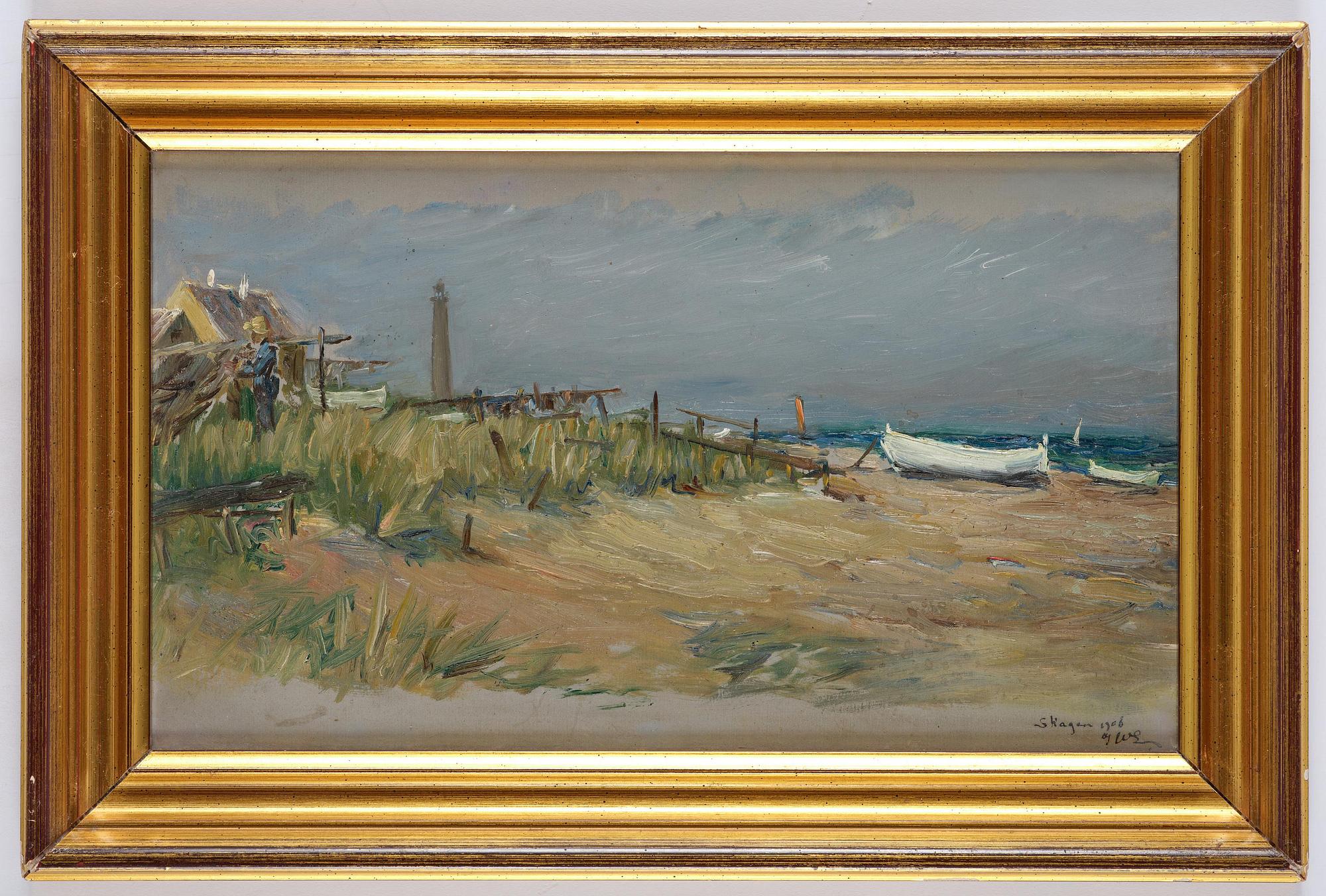 Ingeborg Westfelt-Eggertz, Coastal meadow in Skagen.