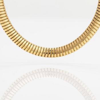 Collier, 18K guld. Utländska stämplar.