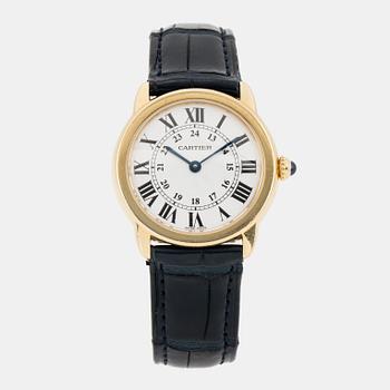CARTIER, Ronde Solo, wristwatch, 29 mm.