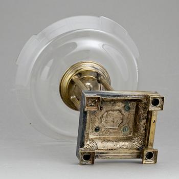 PRESENTERFAT, nysilver och glas, CG Hallberg, 1900-talets första hälft.