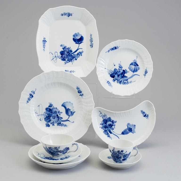 A 28 piece porcelain dinner service from Royal Copenhagen, Denmark.