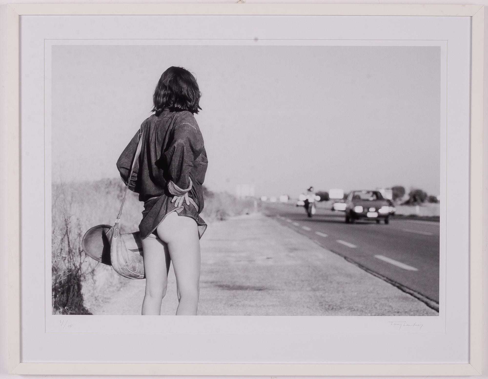 Tony Landberg, "Vägflicka, Italien", 1972.