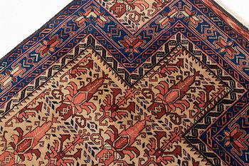A West Persian rug, c. 152 x 100 cm.
