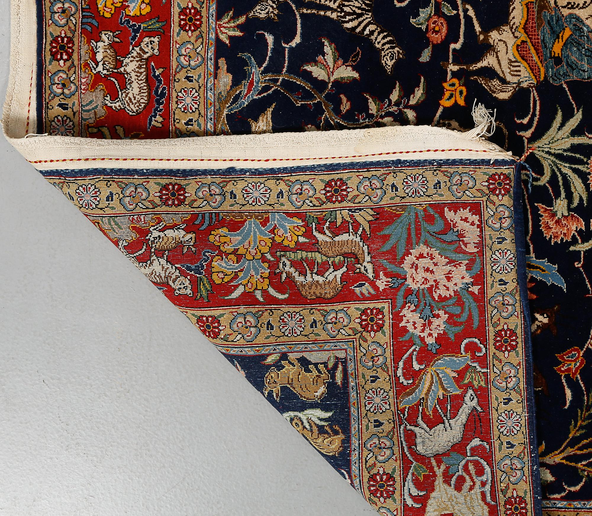 MATTA, troligen Ghom, figural, sent 1900-tal, ca 202 x 139 cm.