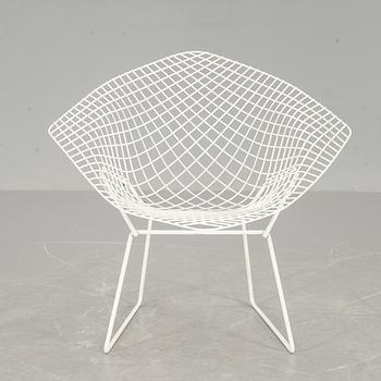 FÅTÖLJ, "Diamond chair", Harry Bertoia, Knoll, etikettmärkt.