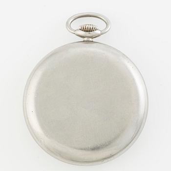 International Watch Co, pocket watch, "steel case", 50 mm.