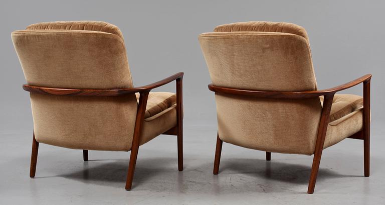FÅTÖLJER, ett par, Inge Andersson för Bröderna Andersson, 1960-tal.
