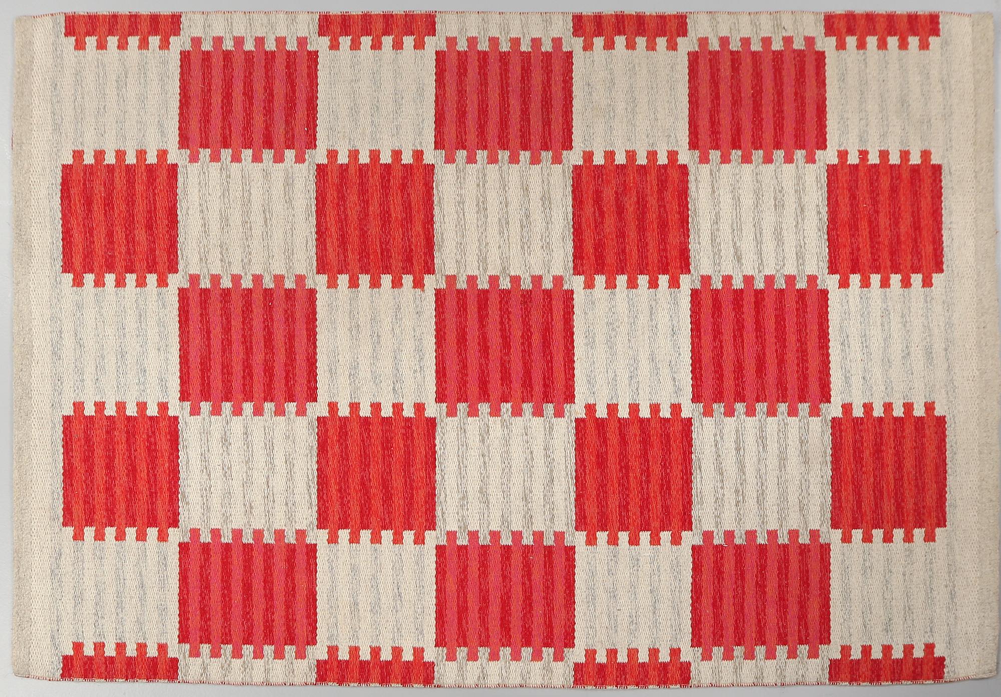 MATTA, dubbelväv, 1900-talets andra hälft, ca 195x 135 cm.